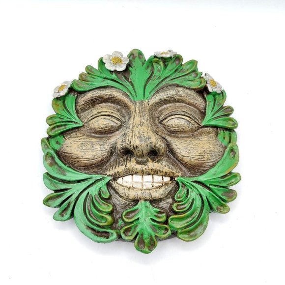 Tree Hugger Face Yard Decor Face Wall Plaque Home Garden Yard Art Decoration  - Picture 7 of 7